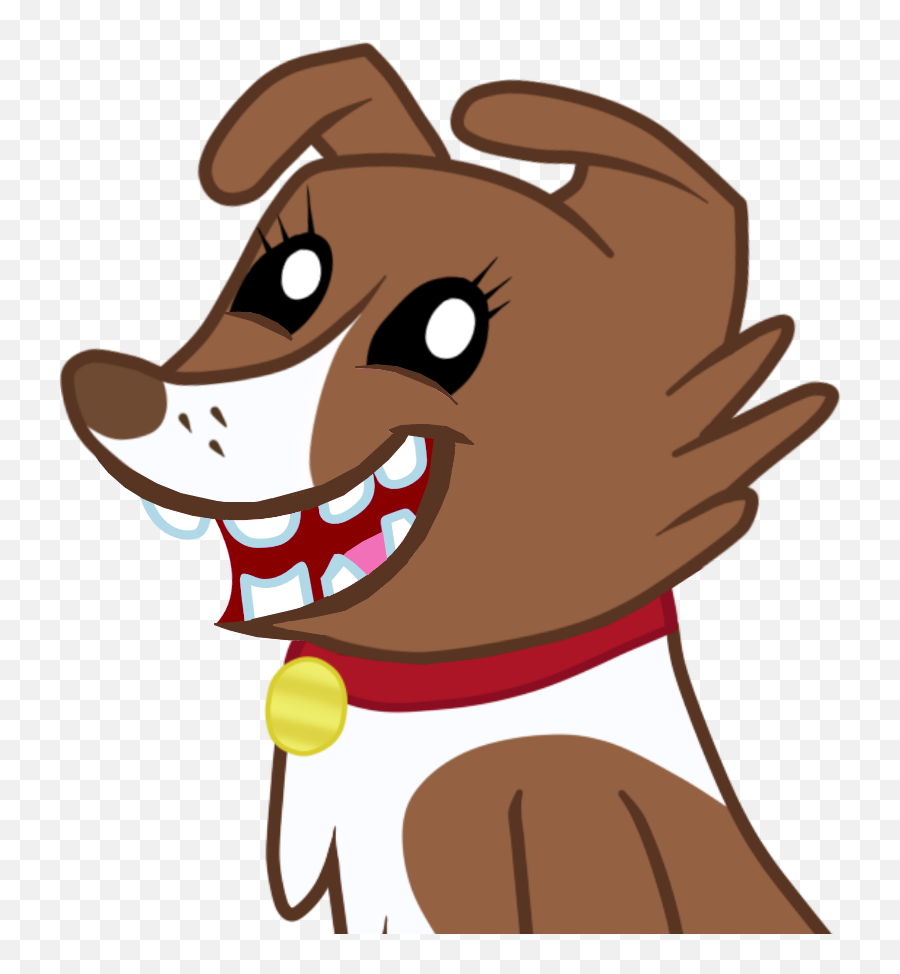 Bad Edit Broken Teeth Edit Faic - Cartoon Dogs Clipart Transparent Background Emoji,Cartoon Dog Emotions Chart