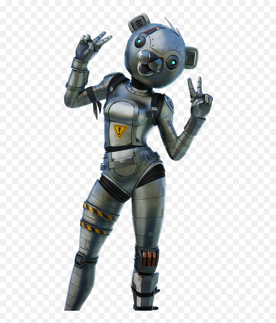 Fortnite Metal Team Leader Skin - Fortnite Metal Team Leader Png Emoji,Fortnight How To Equip Emotions