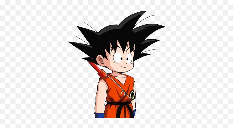 Goku Sticker Pack - Stickers Cloud Kid Goku Revenge Of King Piccolo Render Emoji,Manga Emotion Renders