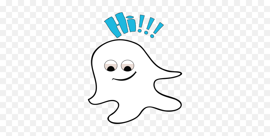 Ghost Emoji And Sticker By Phuong Hoang Co - Dot,Iphone Ghost Emoji