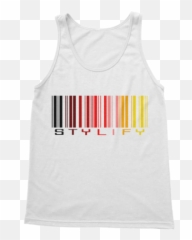 Barcode Raw Edge Crop Top - Sleeveless Emoji,Crop Tops Emoji