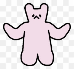 Bear Cute Sticker - Dot Emoji,Emotion With Pink