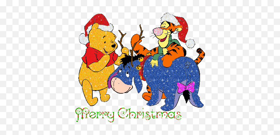 Gifs Navidad Winnie The Pooh Y Sus Amiguitos - Todo Navidad Winnie The Pooh And Friends Christmas Gifs Emoji,Emoticon Gif Animado De Navidad