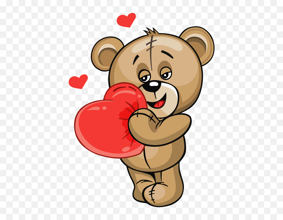 Huge Teddy Bear By Evgeny Kopytin Emoji,Teddy Bear Showing Emotions
