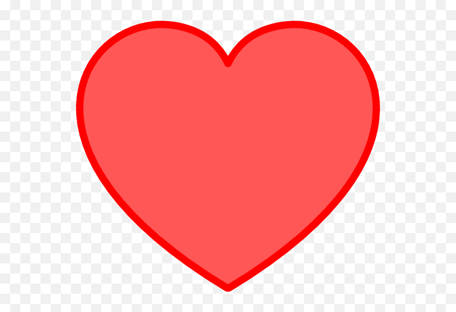 Heart Symbol Free Clip Art Emoji,Solid Heart Emoticon