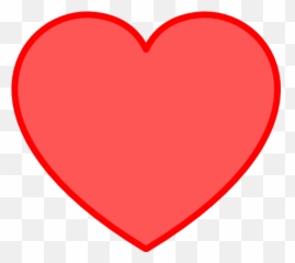 Heart Symbol Free Clip Art Emoji,Solid Heart Emoticon