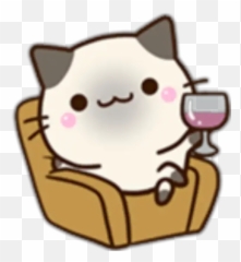 Sticker Maker - Chibi Siamese Cat Emoji,Siamese Cat Emojis