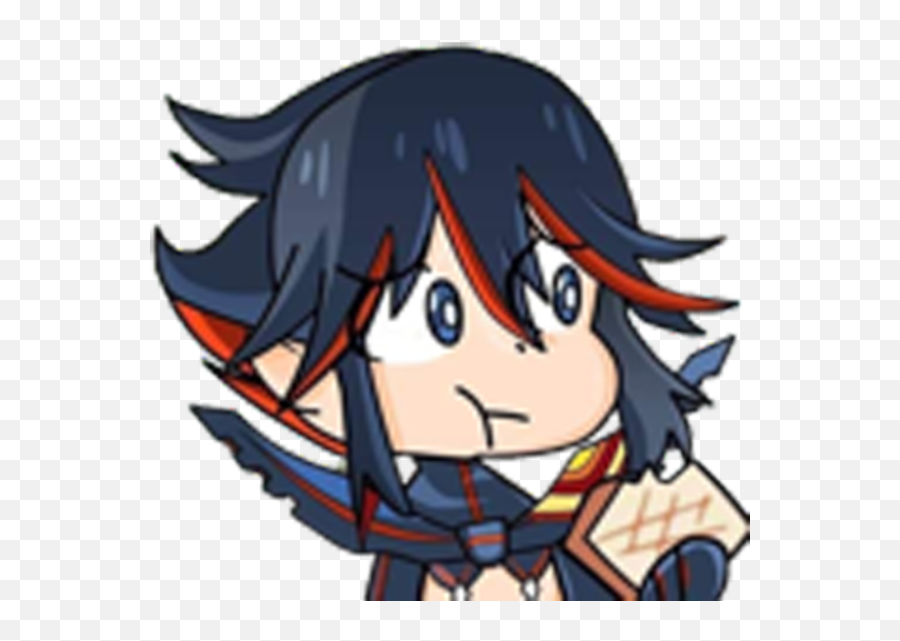 Ryuko Eating Toast Luluco Eating Toast Know Your Meme Emoji,Bowsette Emotion Template