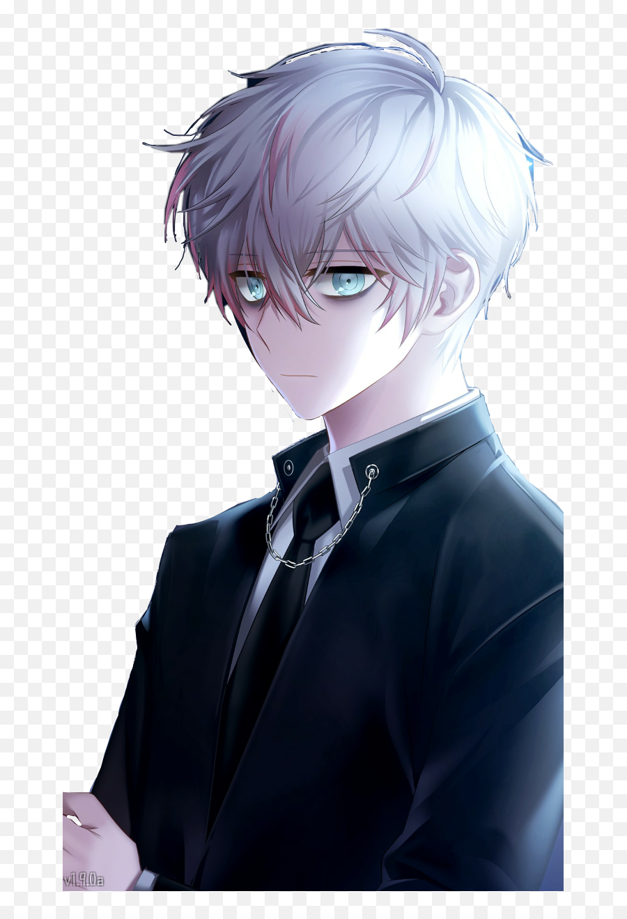 Saeran Ray Mysticmessenger Sticker By Saeransangel - Anime Wallpapers Sad Boyz Emoji,Mystic Messenger Ray Emoji