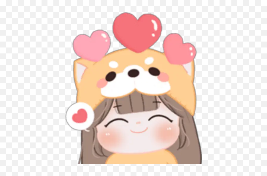 Sticker Maker - Cute Niña Shiba Emoji,Yee Emoji