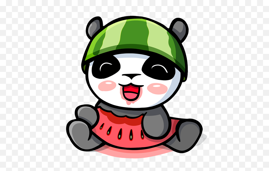 The Chichi Panda Sticker Pack By Cute Panda Town By Lee Jay Emoji,Discord Panda Emoji