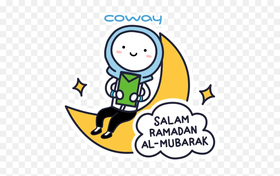 Coway Hari Raya Stickers For Whatsapp Emoji,Hari Emoji