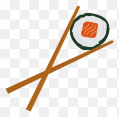 Chopsticks And Sushi Flat Transparent Png U0026 Svg Vector Emoji,Chopstick Emoji
