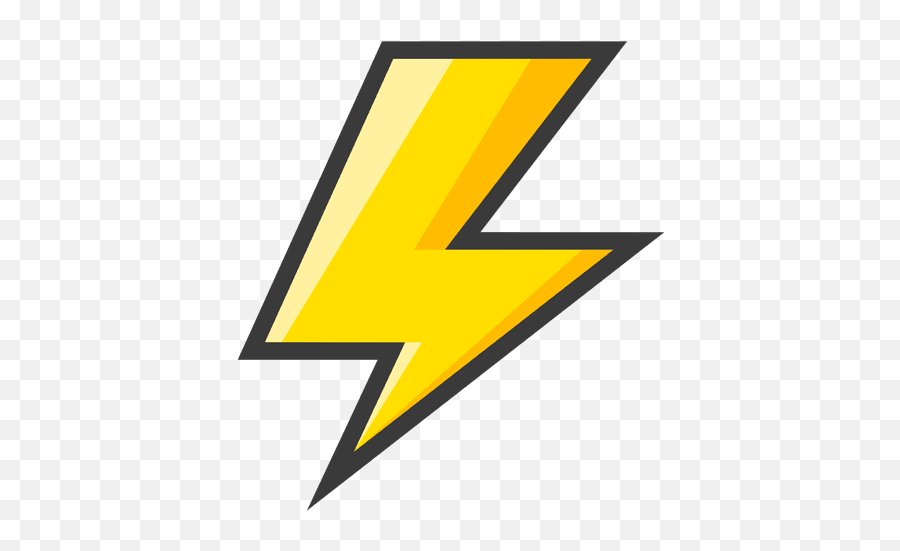 Lightning Bolt Symbol Clip Art - Transparent Lightning Bolt Vector Emoji,Lightning Emoji