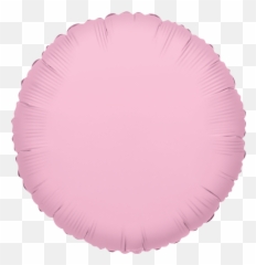 18inches Chrome Pink Round Foil Balloon - Smiley Emoji,Emoji Themed Party Decorations
