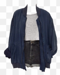 Outfit Blue Jacket Sticker - Long Sleeve Emoji,Blue Emoji Outfit