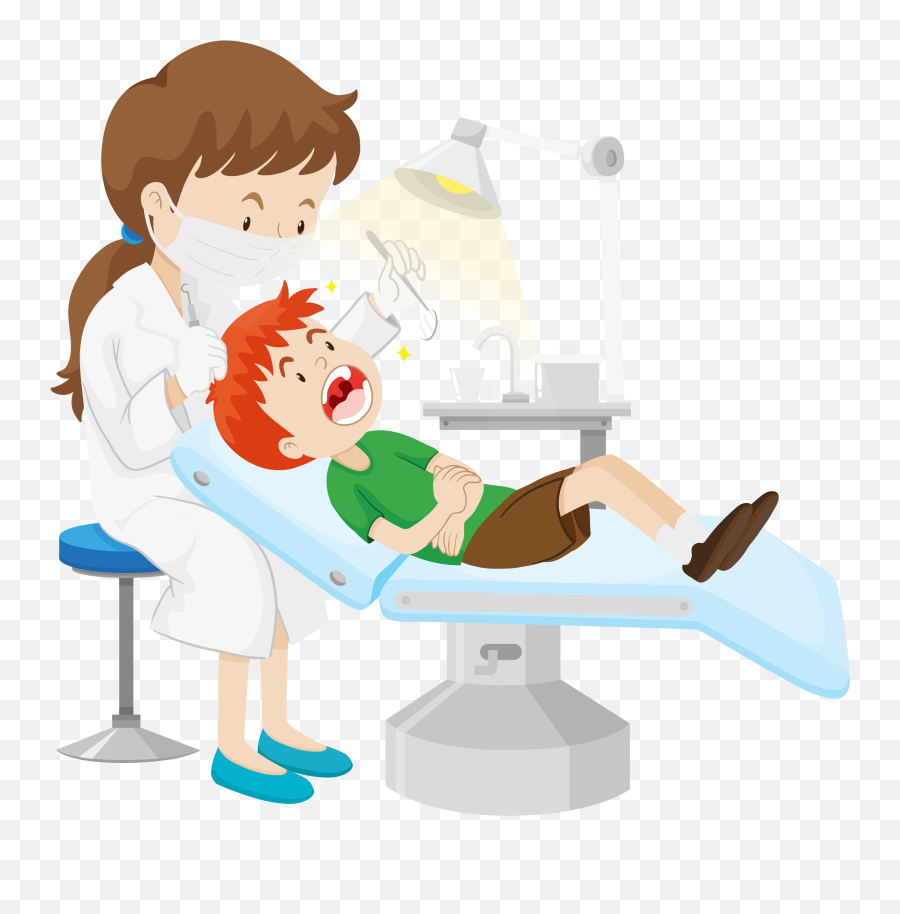 Jobs - Dentist With Patient Clipart Emoji,Dentist Chair Emoji
