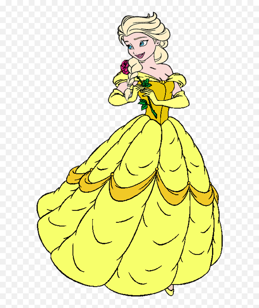 Belle Clipart Queen Belle Queen Transparent Free For - Belle Emoji,Disney Emoji Mulan