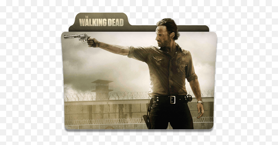 The Walking Dead Folder Icon Season 3 - Designbust Walking Dead Season 3 Folder Icon Emoji,Emoji Walking Dead