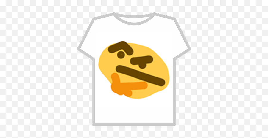 Thinking Emoji Meme Png - Transparent Thinking Emoji Discord,Raised Eyebrow Emoticon Text