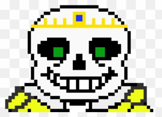Ohhello Humanhey Can You Put That Knife Down Pixel - Bad Time Sans Head Png Emoji,Knife Emoticon Transparent