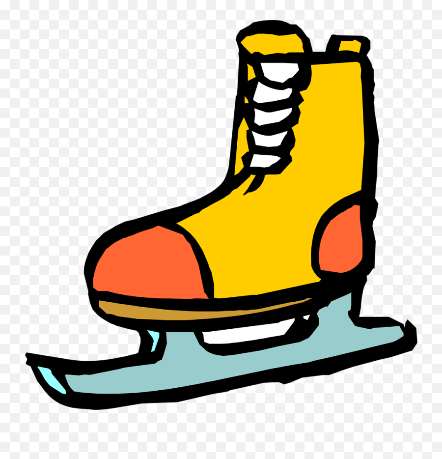 Holiday Clipart Ice Skating Holiday Ice Skating Transparent - Cartoon Ice Skates Transparent Background Emoji,Skate Emoji