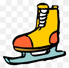 Holiday Clipart Ice Skating Holiday Ice Skating Transparent - Cartoon Ice Skates Transparent Background Emoji,Skate Emoji