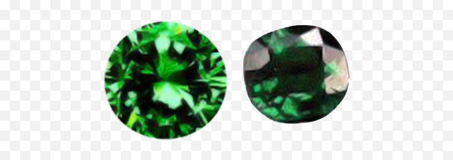 A Consumers Guide To Gem Grading - Tsavorites Png Emoji,How Does Emerald Left Green Affect Emotions