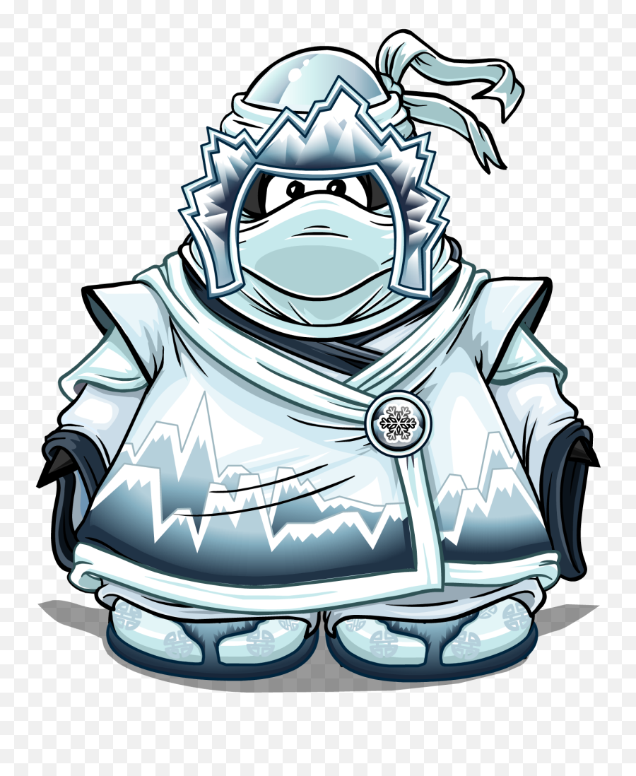 Snow Suit Club Penguin Wiki Fandom - Club Penguin Ninja Emoji,Card Suit Emojis