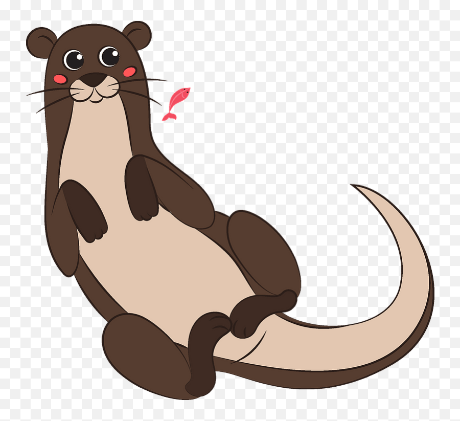 Otter Clipart - Otter Emoji,Otter Emoji