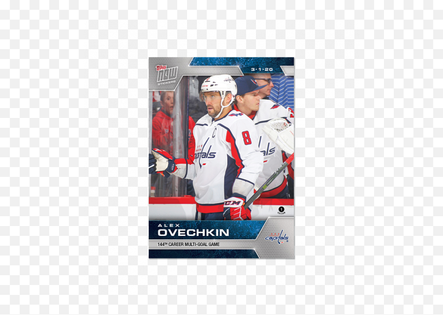 Nhl Topps Now 9 - Sticker Pack Week 22 Print Run 604 Ice Hockey Equipment Emoji,Ovechkin Emotions If