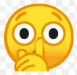 Shhh - Happy Emoji,Quiet Emoji