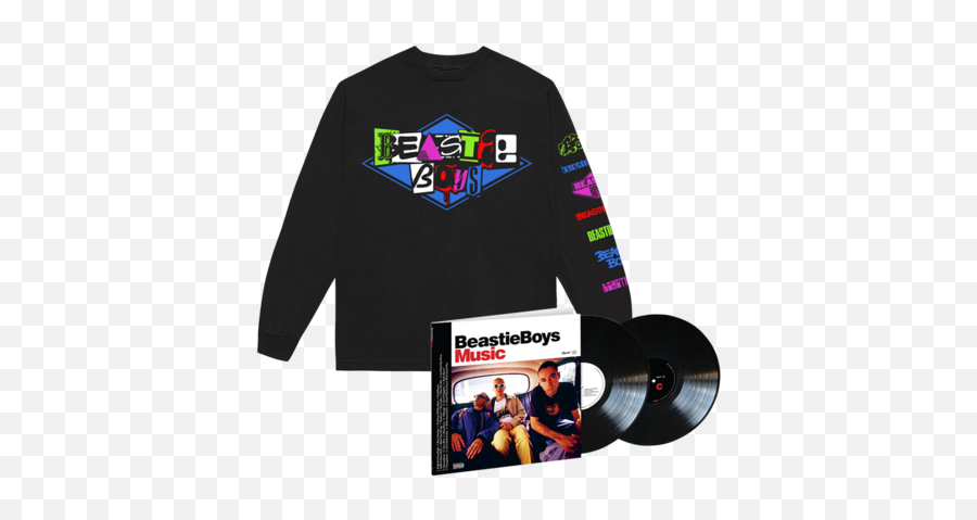 Beastie Boys Official Store - Beastie Boys Music Vinyl Emoji,Biys Graphic Emoji Long Sleeves