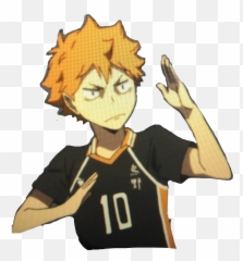 Haikyu Haikyuu Sticker - Animated Cartoon Emoji,Fite Me Emoji