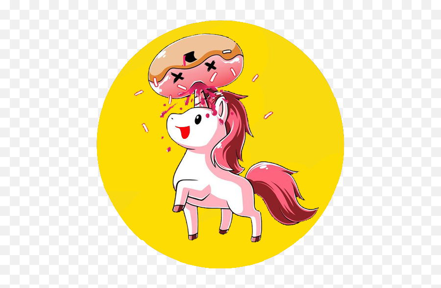 Kawaii Unicorn Wallpapers And Unicorn Pictures On Google - Fictional Character Emoji,Iphone Unicorn Emoji