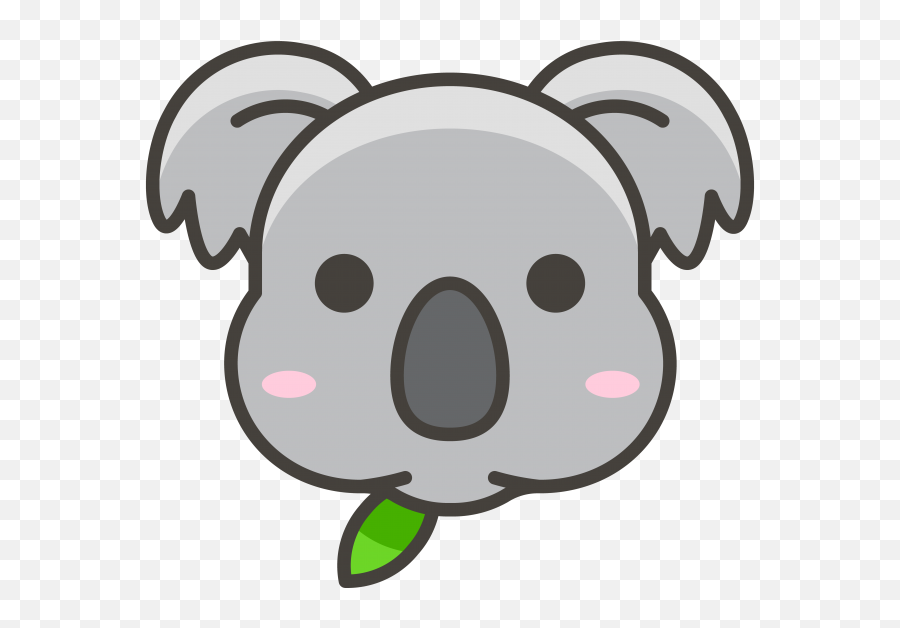 Koala Emoji Icon Png Transparent Emoji - Png Koala Emoji,Koala Emoji Png