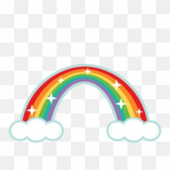 Rainbow Clipart Free - Transparent Background Rainbow Svg Free Emoji,Rainbow Emoji Svg