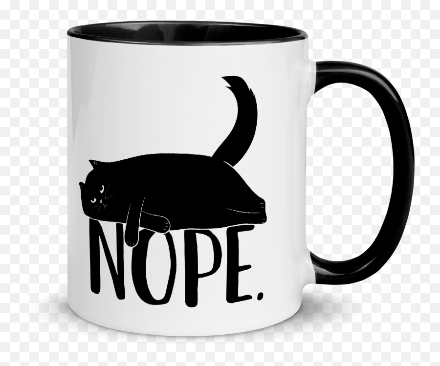 Grumpy Nope Cat Mug Emoji,Grumpy Cat Emotion Poster