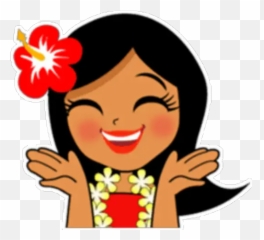 Sticker Maker - Hawaiian Sticker Emoji,Hawaiian Flower Emoticon