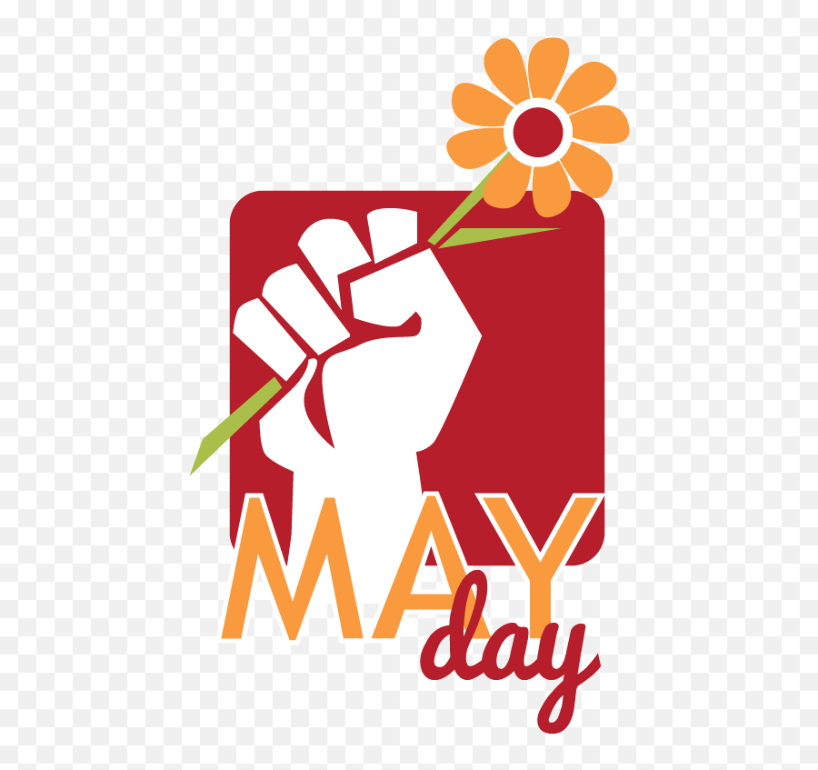 Happy May Day - Everydayme Clipart Full Size Clipart May Day Logo 2021 Emoji,Groundhog Day Text Emoticons