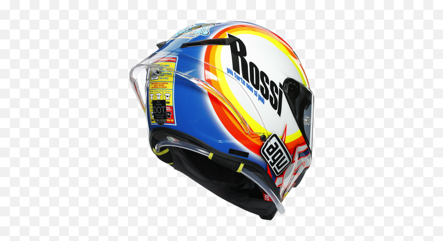 Pista Gp Rr Agv Ece - Dot Limited Edition Winter Test 2005 Caschi Valentino Rossi Dash Emoji,Work Emotions Evo 8