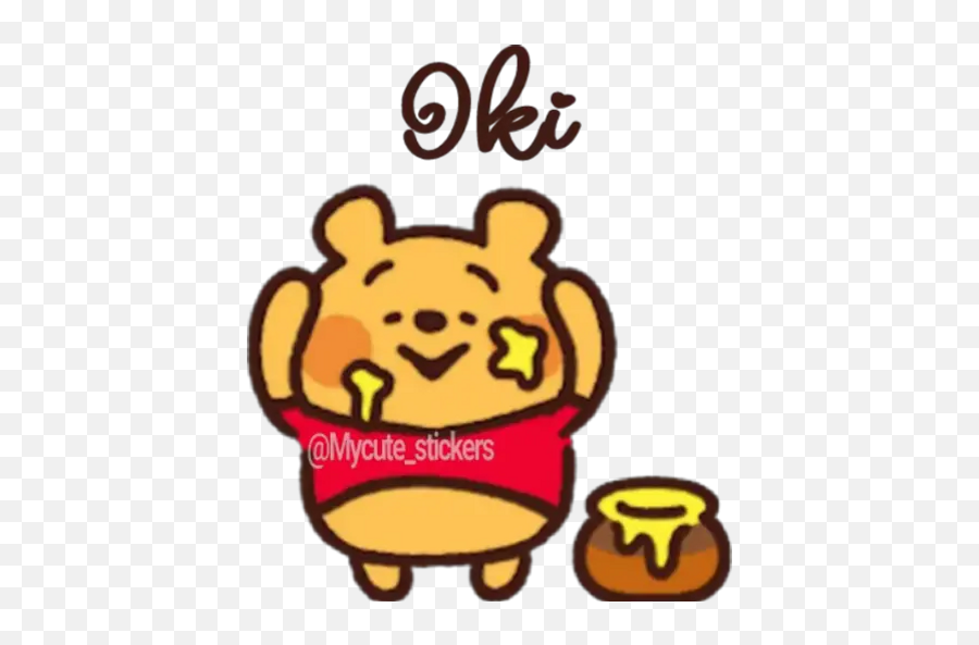 Sticker Maker - Winni Pooh Frasesby Yessy Happy Emoji,Pooh Bear Emoticons