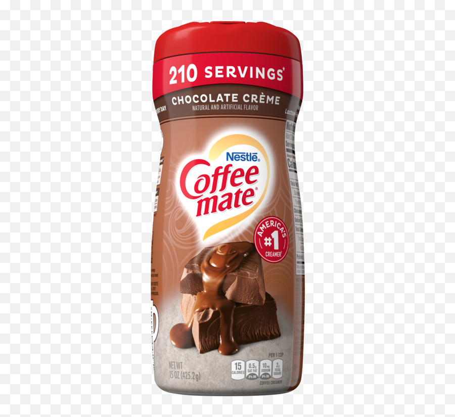 Flavored Powder Coffee Creamer - Coffee Mate Chocolate Creme Emoji,Chocolate Substitute For Emotions