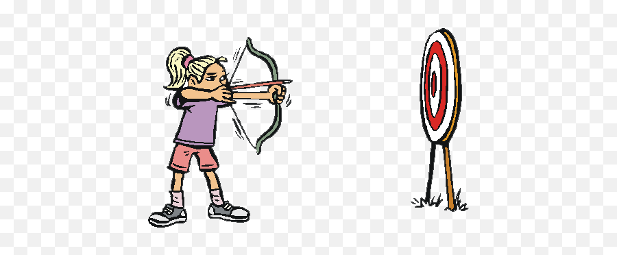 Summer Camps Animated Images Gifs Pictures - Archery Coloring Emoji,Emoticon De Verano