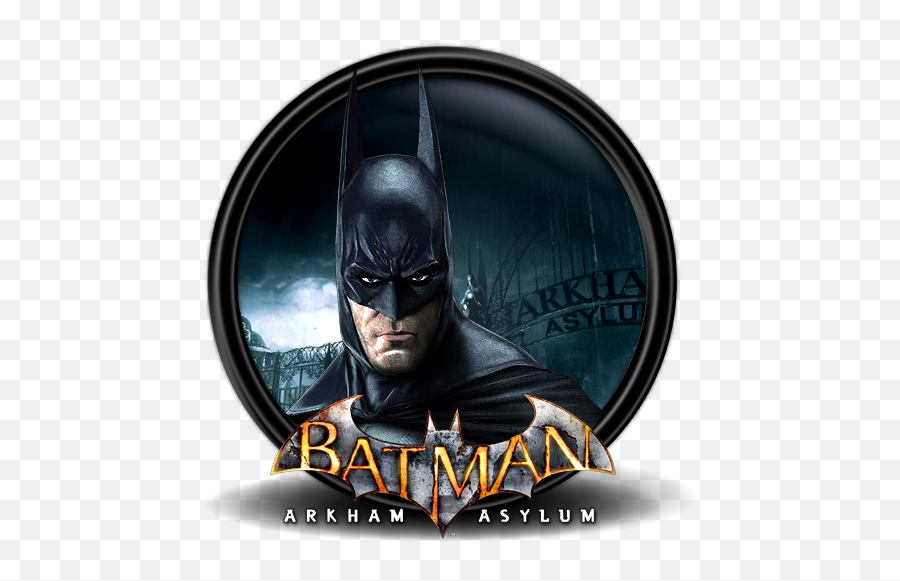 Batman Arkam Asylum 5 Icon - Batman Arkham Asylum Folder Icon Emoji,Batman Symbol Emoji