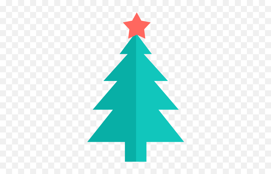Christmas Tree Icon Flat Christmas Iconset Psdblast Emoji,Christmas Tree Emoji Transparent Png