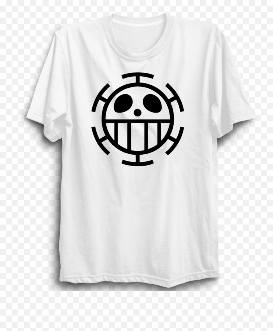 Download Trafalgar Law Half Sleeve White - One Piece Logo Emoji,Half Emoticon