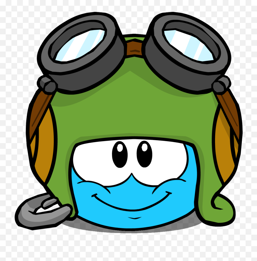 Aviator Hat Club Penguin Wiki Fandom - Happy Emoji,Jester Hat Emoji