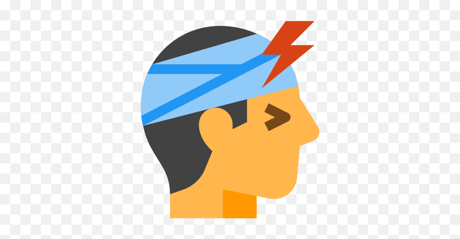 Head Injury Icon U2013 Free Download Png And Vector - Head Injury Icon Emoji,Injury Emoji