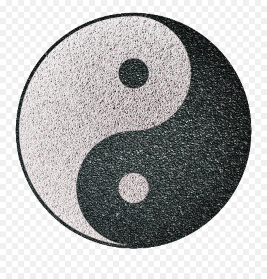 Yinyang Yin Yang Sticker - Unsri Emoji,Yin Yang Emoji Black And White